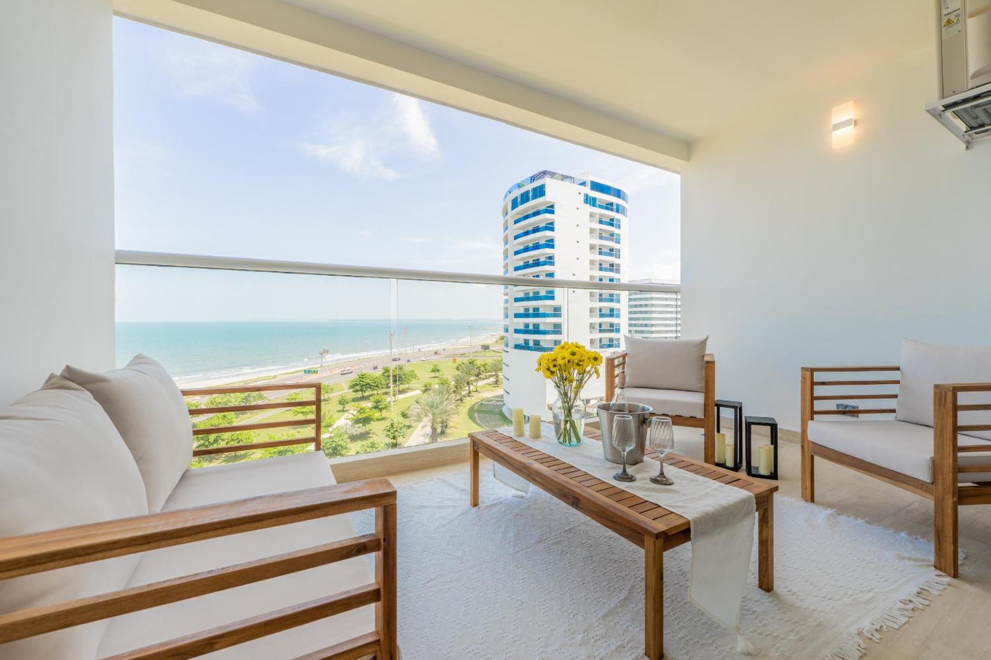 Charming Seafront Loft Apartamento